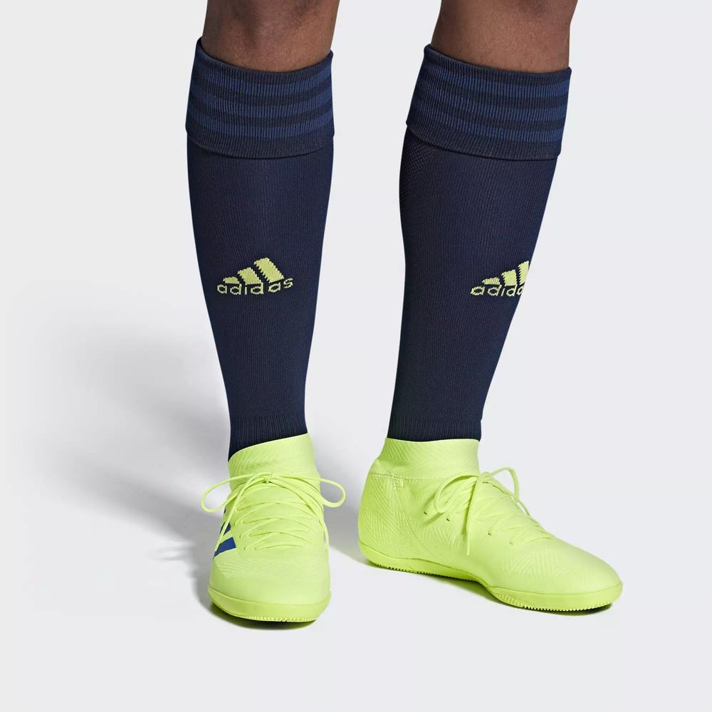 Adidas Nemeziz Tango 18.3 Tenis De Futbol Amarillos Para Mujer (MX-45294)